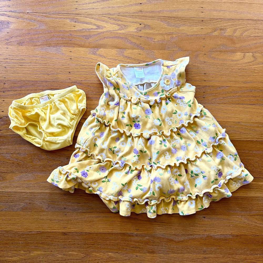 Gymboree Daffodil Garden Dress Size 18-24M